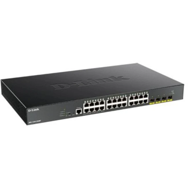Коммутатор D-link DGS-1250-28XMP/A1A (1000 Base-TX (1000 мбит/с), 4 SFP порта)