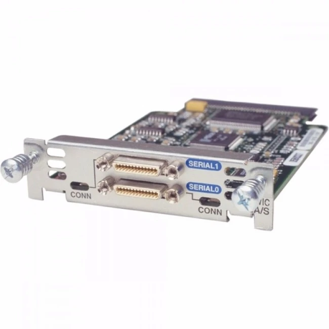 Сетевое устройство Cisco 2-Port Async Sync Serial WAN Interface Card HWIC-2A/S= (Модуль)