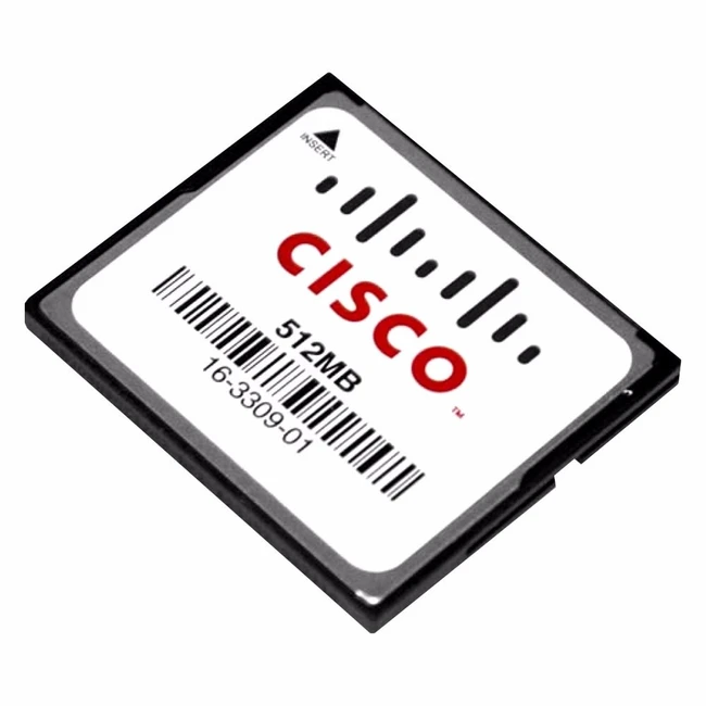 Сетевое устройство Cisco 512MB Compact Flash MEM-CF-512MB= (Модуль)