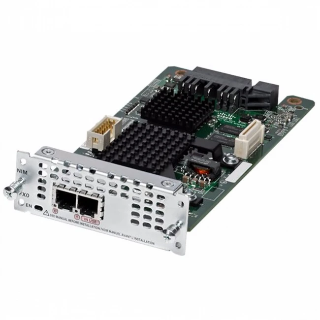 Сетевое устройство Cisco 2-port Network Interface Module NIM-2FXO= (Модуль)