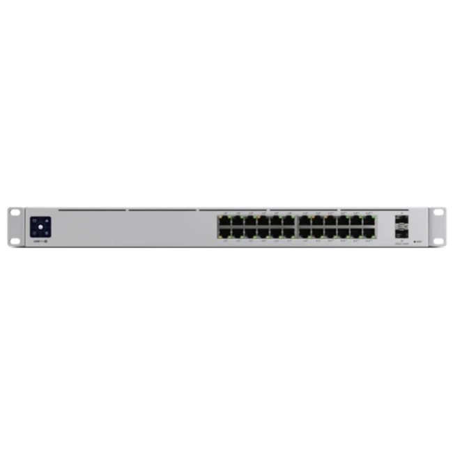Коммутатор Ubiquiti USW-PRO-24-POE (1000 Base-TX (1000 мбит/с), 2 SFP порта)