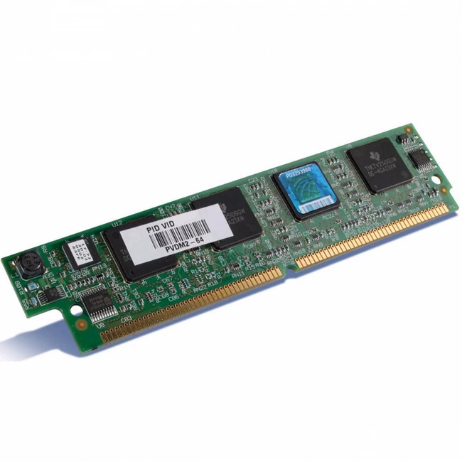 Сетевое устройство Cisco 16-channel high-density voice DSP module SPARE PVDM3-16= (Модуль)