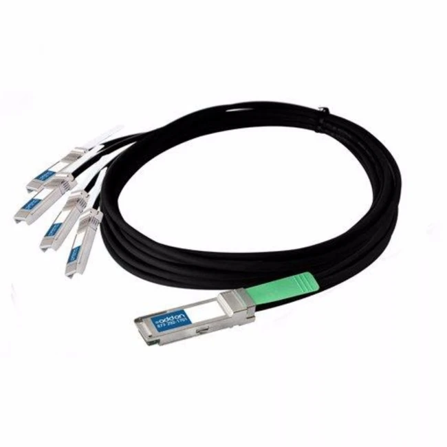 Аксессуар для сетевого оборудования Cisco QSFP to 4xSFP10G Passive Copper Splitter Cable QSFP-4SFP10G-CU4M= (Кабель)
