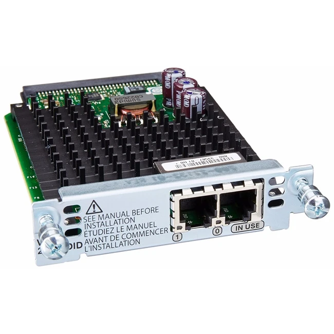 Сетевое устройство Cisco Two-Port Voice Interface Card- FXS and DID VIC3-2FXS/DID= (Модуль)