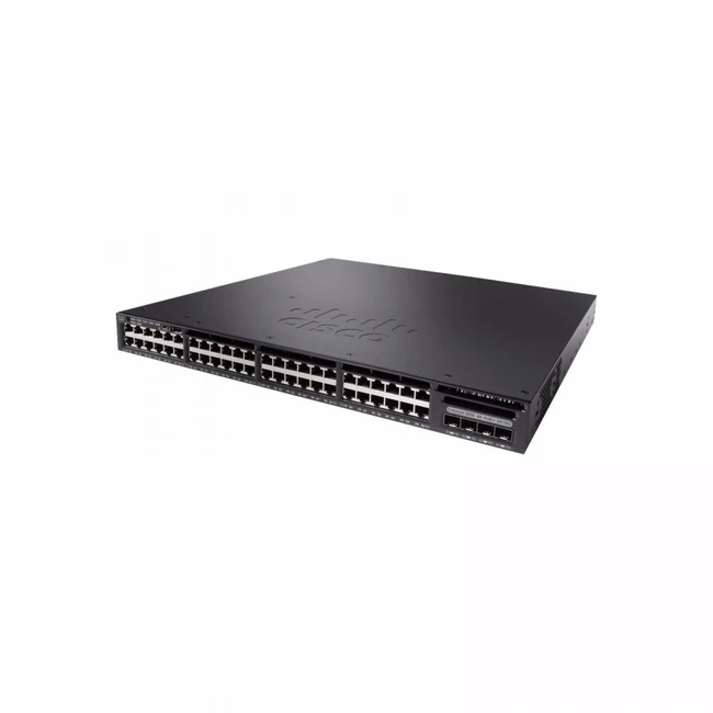 Коммутатор Cisco Catalyst 3650 48TS-E WS-C3650-48TS-E (1000 Base-TX (1000 мбит/с), 4 SFP порта)