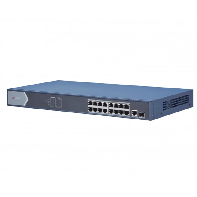 Коммутатор Hikvision DS-3E0518P-E/M 1000 Base-TX (1000 мбит/с), 2 SFP порта