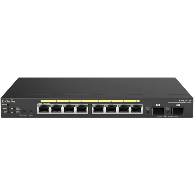 Коммутатор EnGenius EWS2910P 1000 Base-TX (1000 мбит/с), 2 SFP порта