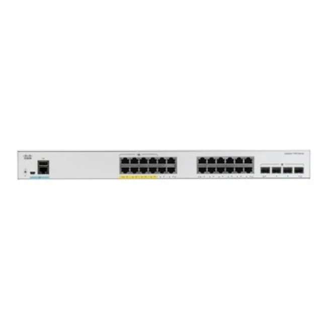 Коммутатор Cisco C1000-24T-4X-L (1000 Base-TX (1000 мбит/с), 4 SFP порта)