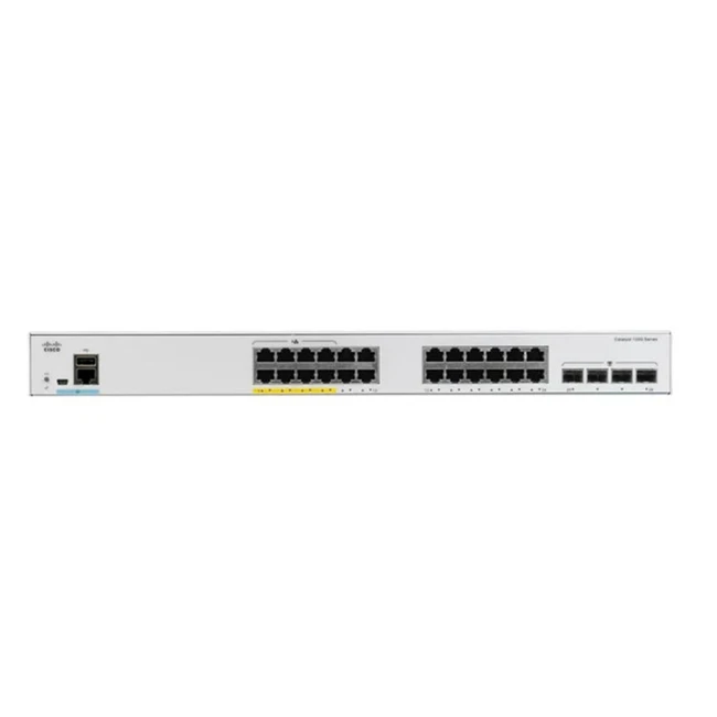 Коммутатор Cisco C1000-24FP-4G-L (1000 Base-TX (1000 мбит/с), 4 SFP порта)