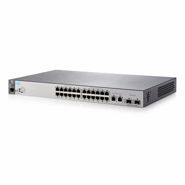 Коммутатор HPE 2620-24 Switch J9623A (100 Base-TX (100 мбит/с), 2 SFP порта)