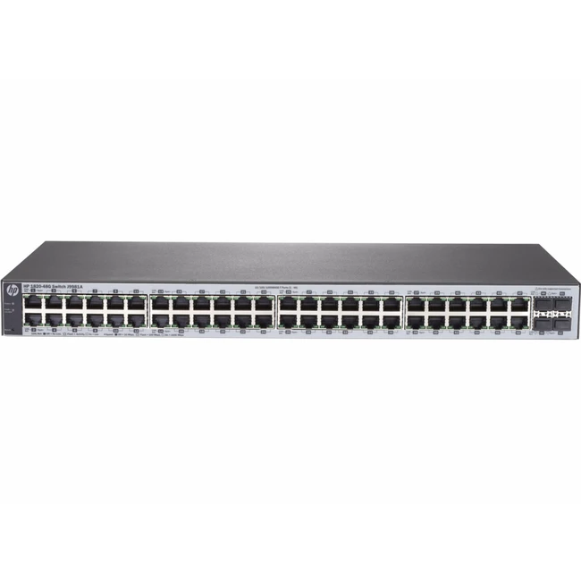 Коммутатор HPE 1820-48G-PoE+ 370W J9984A (1000 Base-TX (1000 мбит/с), 4 SFP порта)