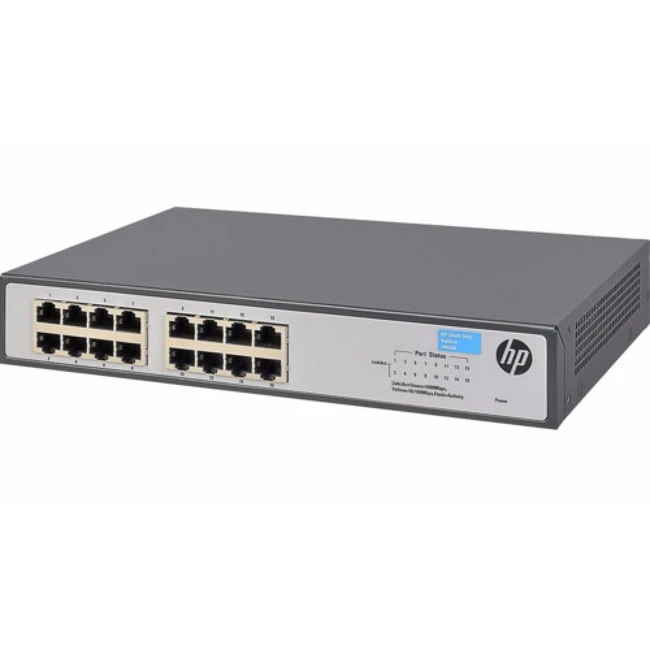 Коммутатор HPE 1420-16G JH016A (1000 Base-TX (1000 мбит/с))