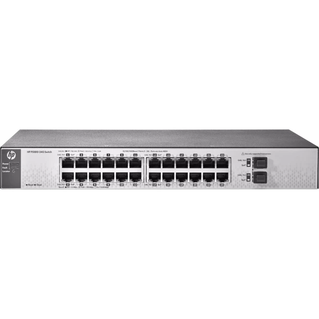 Коммутатор HPE PS1810-24G J9834A (1000 Base-TX (1000 мбит/с), 2 SFP порта)