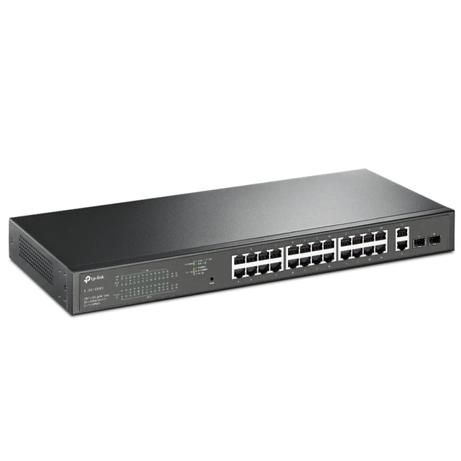 Коммутатор TP-Link TL-SG1428PE (1000 Base-TX (1000 мбит/с), 2 SFP порта)