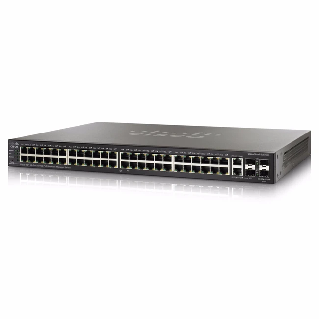 Коммутатор Cisco SG500X-24P-K9-G5 (1000 Base-TX (1000 мбит/с), 4 SFP порта)