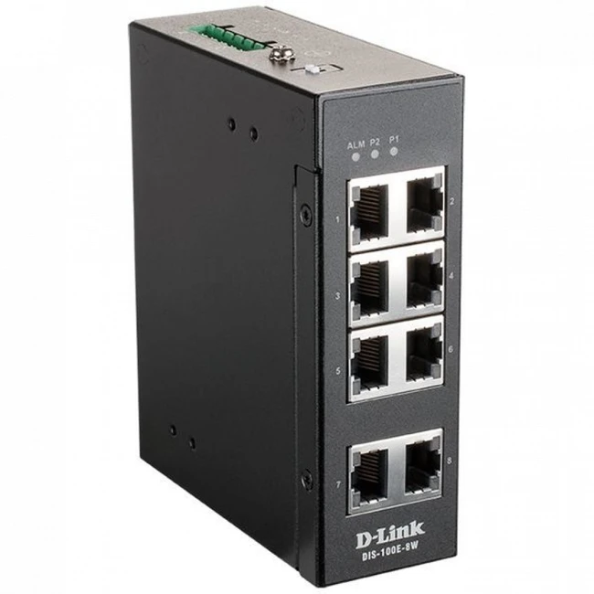 Коммутатор D-link DIS-100E-8W/A1A (100 Base-TX (100 мбит/с))