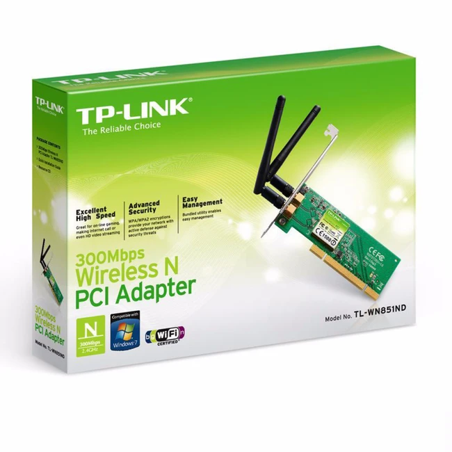 Сетевая карта TP-Link TL-WN851ND