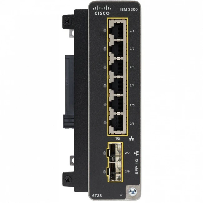 Сетевое устройство Cisco Catalyst IE3300 IEM-3300-8P= (Модуль)