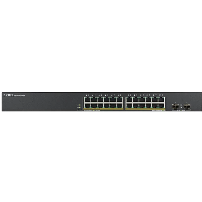 Коммутатор Zyxel GS190024HPV2-EU0101F 1000 Base-TX (1000 мбит/с), 2 SFP порта