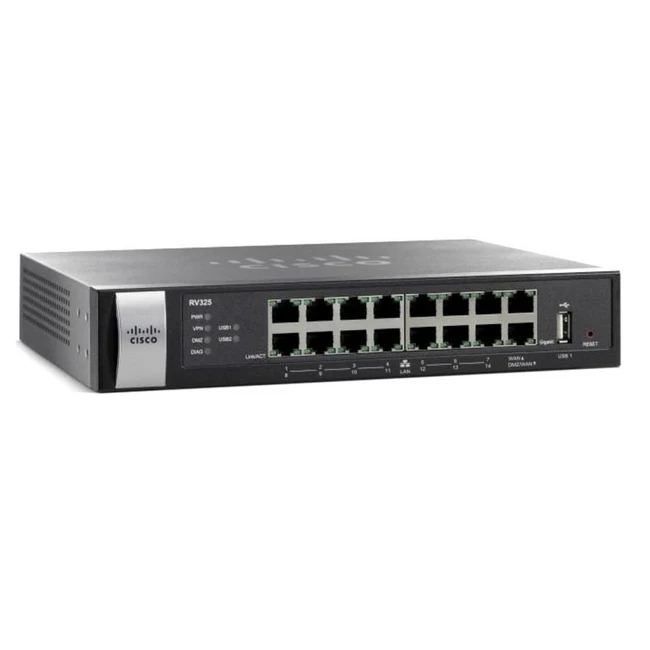 Маршрутизатор Cisco SB RV325-K8-RU 10/100/1000 Base-TX (1000 мбит/с)
