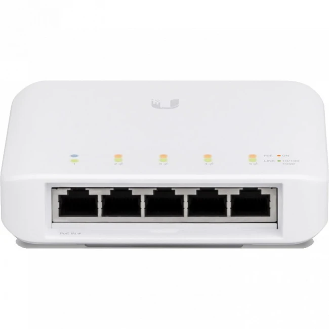 Коммутатор Ubiquiti UniFi Switch Flex USW-Flex (1000 Base-TX (1000 мбит/с))