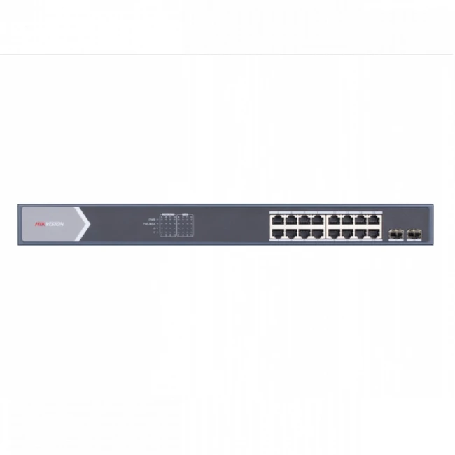Коммутатор Hikvision DS-3E0520HP-E (1000 Base-TX (1000 мбит/с), 2 SFP порта)