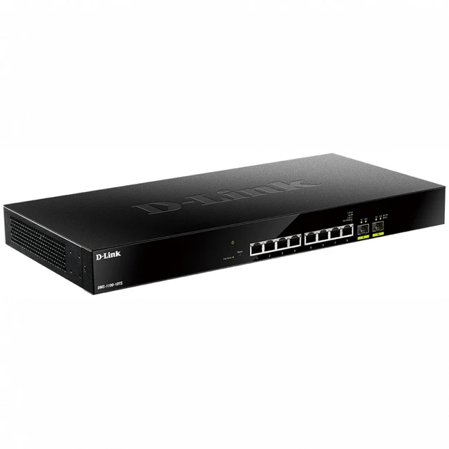 Коммутатор D-link DMS-1100-10TS DMS-1100-10TS/A1A (2.5 GBase-T (2500 мбит/с), 2 SFP порта)
