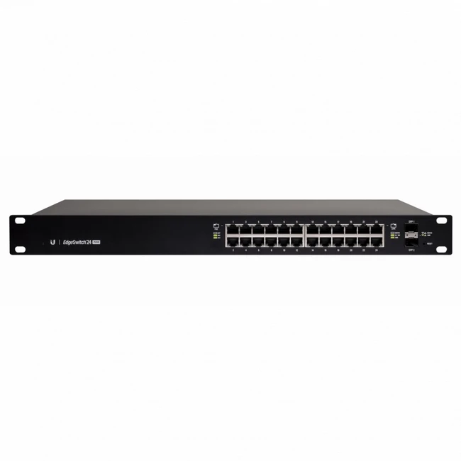 Коммутатор Ubiquiti ES-24-500W EU-NC2 (1000 Base-TX (1000 мбит/с), 2 SFP порта)