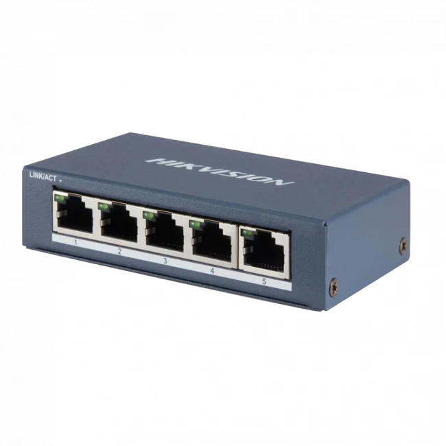 Коммутатор Hikvision DS-3E0505-E (1000 Base-TX (1000 мбит/с))