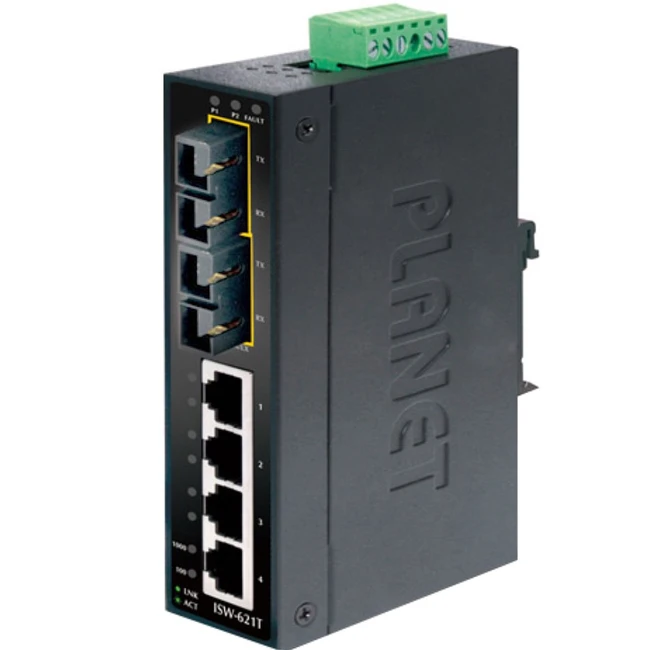 Коммутатор Planet ISW-621TS15 100 Base-TX (100 мбит/с)