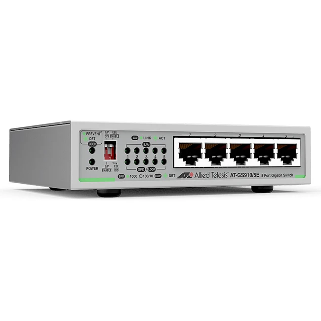 Коммутатор Allied Telesis AT-GS910/5E-50 (1000 Base-TX (1000 мбит/с))