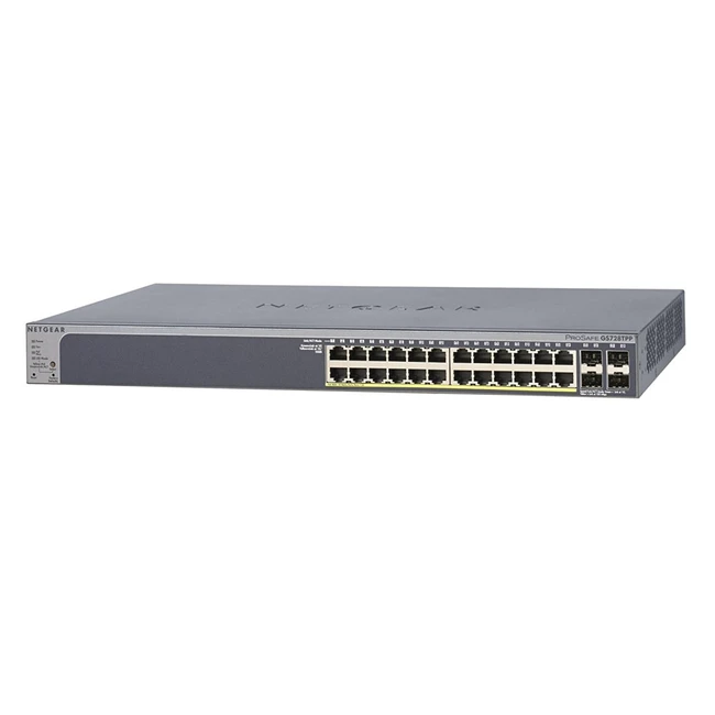 Коммутатор NETGEAR GS728TPP-100EUS 1000 Base-TX (1000 мбит/с), 4 SFP порта