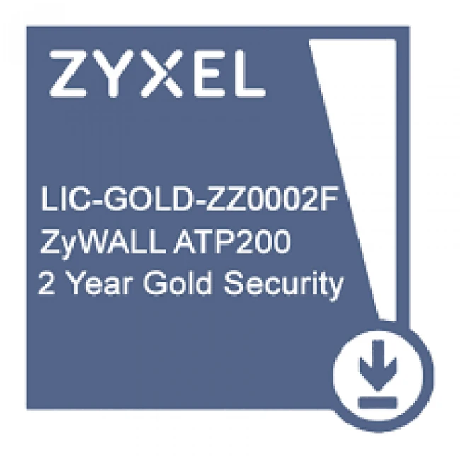 Лицензия для сетевого оборудования Zyxel License Gold Security Pack LIC-GOLD-ZZ0002F