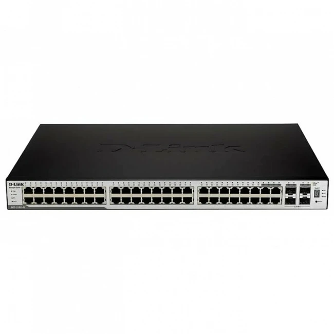 Коммутатор D-link DGS-3120-48TC/B1ASI (1000 Base-TX (1000 мбит/с), 4 SFP порта)