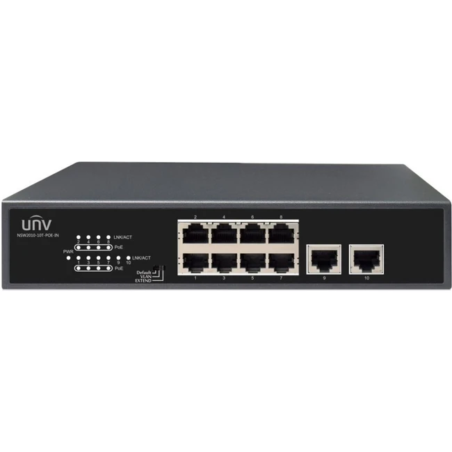 Коммутатор UNV NSW2010-10T-POE-IN (100 Base-TX (100 мбит/с))