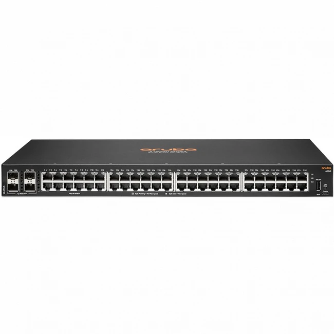 Коммутатор HPE Aruba 6100 JL676A#ABB (1000 Base-TX (1000 мбит/с), 4 SFP порта)