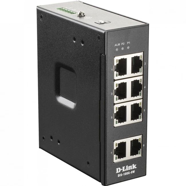 Коммутатор D-link DIS-100G-8W/A1A (1000 Base-TX (1000 мбит/с))