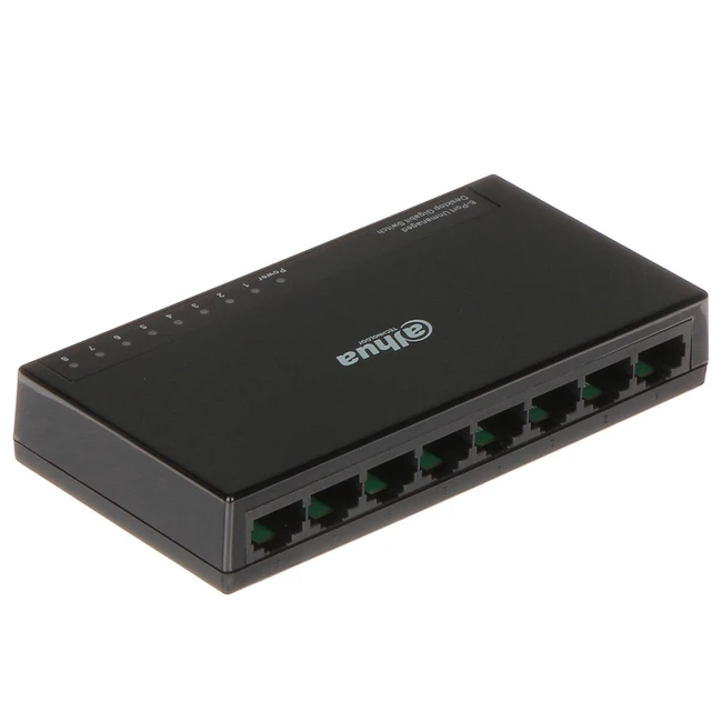 Коммутатор Dahua DH-PFS3008-8GT-L (1000 Base-TX (1000 мбит/с))