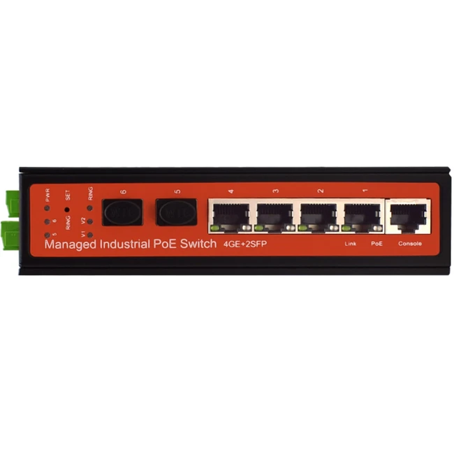Коммутатор Wi-Tek WI-PMS306GF-I (1000 Base-TX (1000 мбит/с), 2 SFP порта)