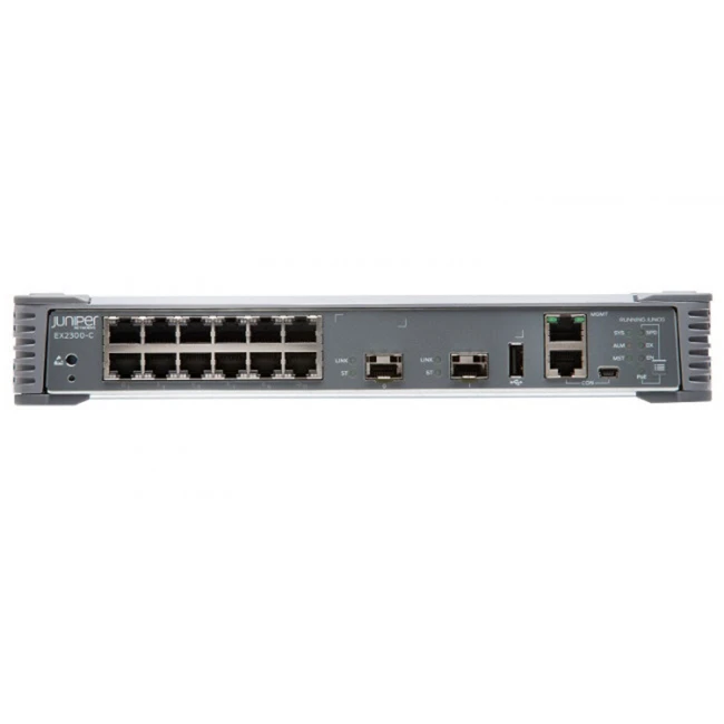 Коммутатор Juniper EX2300-C-12T (1000 Base-TX (1000 мбит/с), 2 SFP порта)