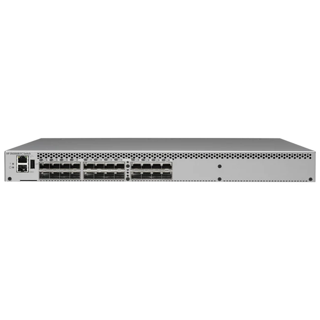 Коммутатор HPE SAN switch 24/24 SN3000B QW938A (24 SFP порта)