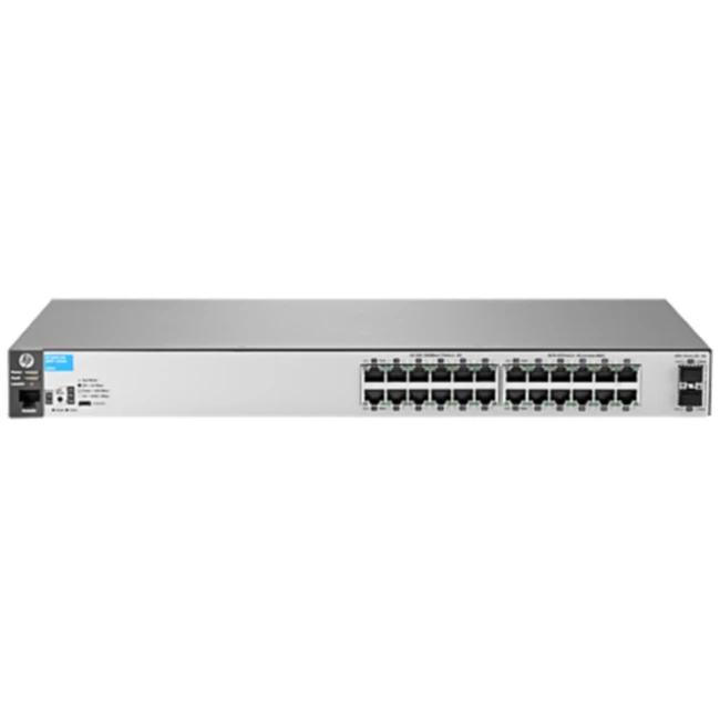 Коммутатор HPE Aruba 2530 J9856A-NC2 (1000 Base-TX (1000 мбит/с), 2 SFP порта)