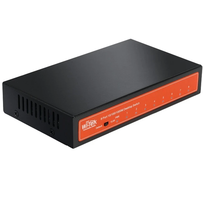 Коммутатор Wi-Tek WI-SG108 (1000 Base-TX (1000 мбит/с))