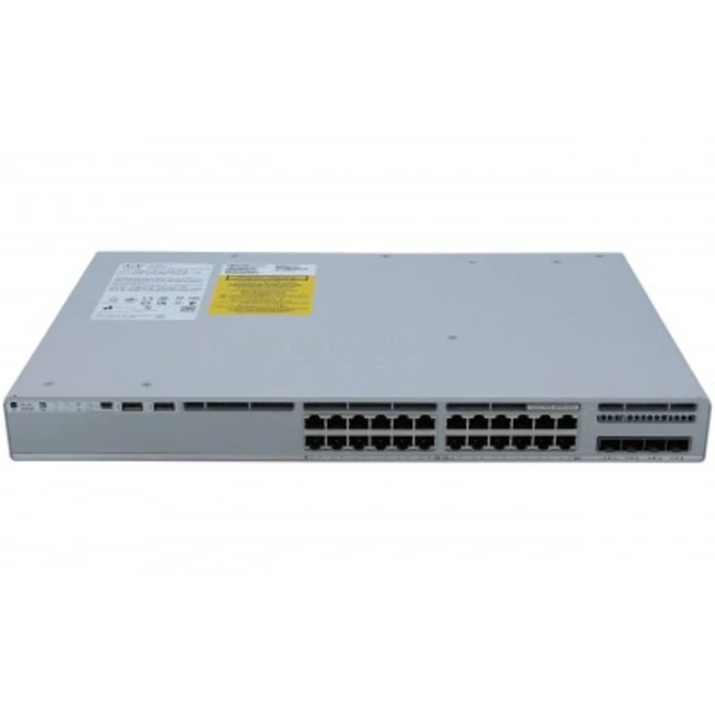 Коммутатор Cisco Catalyst 9200L C9200L-24P-4G-E (1000 Base-TX (1000 мбит/с), 4 SFP порта)