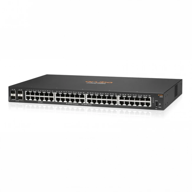 Коммутатор HPE Aruba 6000 R8N86A#ABB (1000 Base-T (1000 мбит/с), 4 SFP порта)