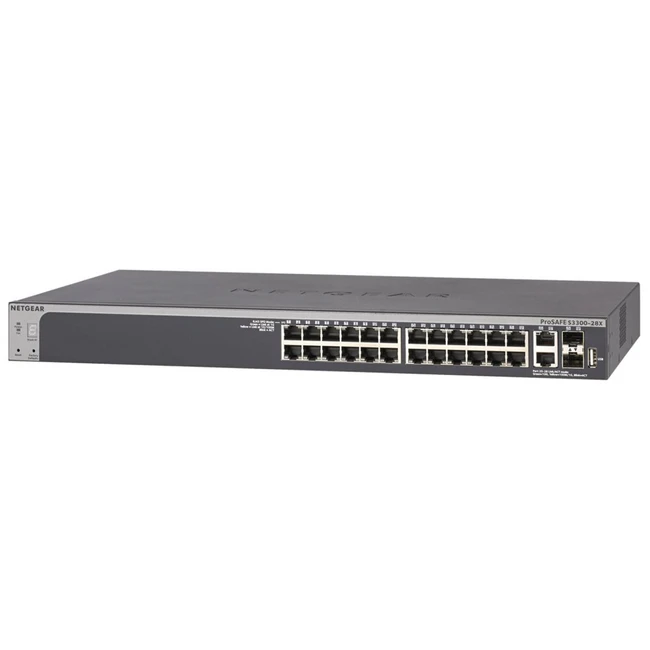 Коммутатор NETGEAR GS728TXP-100NES 1000 Base-TX (1000 мбит/с), 4 SFP порта