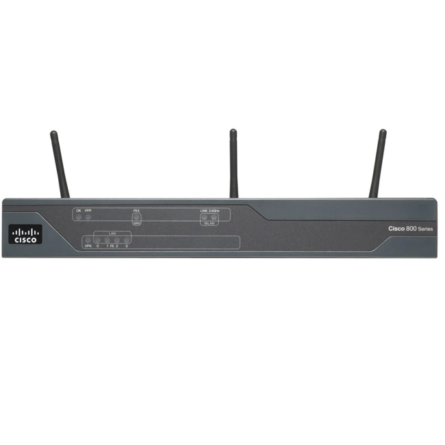Маршрутизатор Cisco C881W Integrated Services Router C881W-E-K9 10/100 Base-TX (100 мбит/с)
