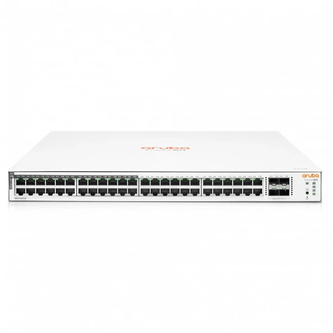Коммутатор HPE Aruba Instant On 1830 JL815A#ABB (1000 Base-T (1000 мбит/с), 4 SFP порта)