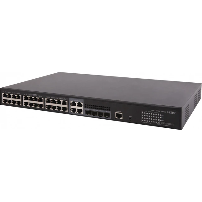 Коммутатор H3C LS-5130S-28ST-PWR-EI-GL (1000 Base-TX (1000 мбит/с), 2 SFP порта)