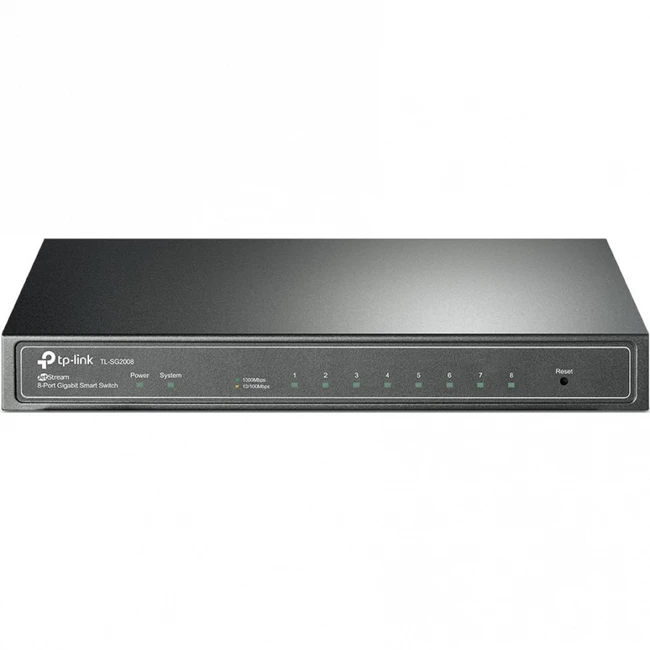 Коммутатор TP-Link TL-SG2008 TL-SG2008(UN) 1000 Base-TX (1000 мбит/с)